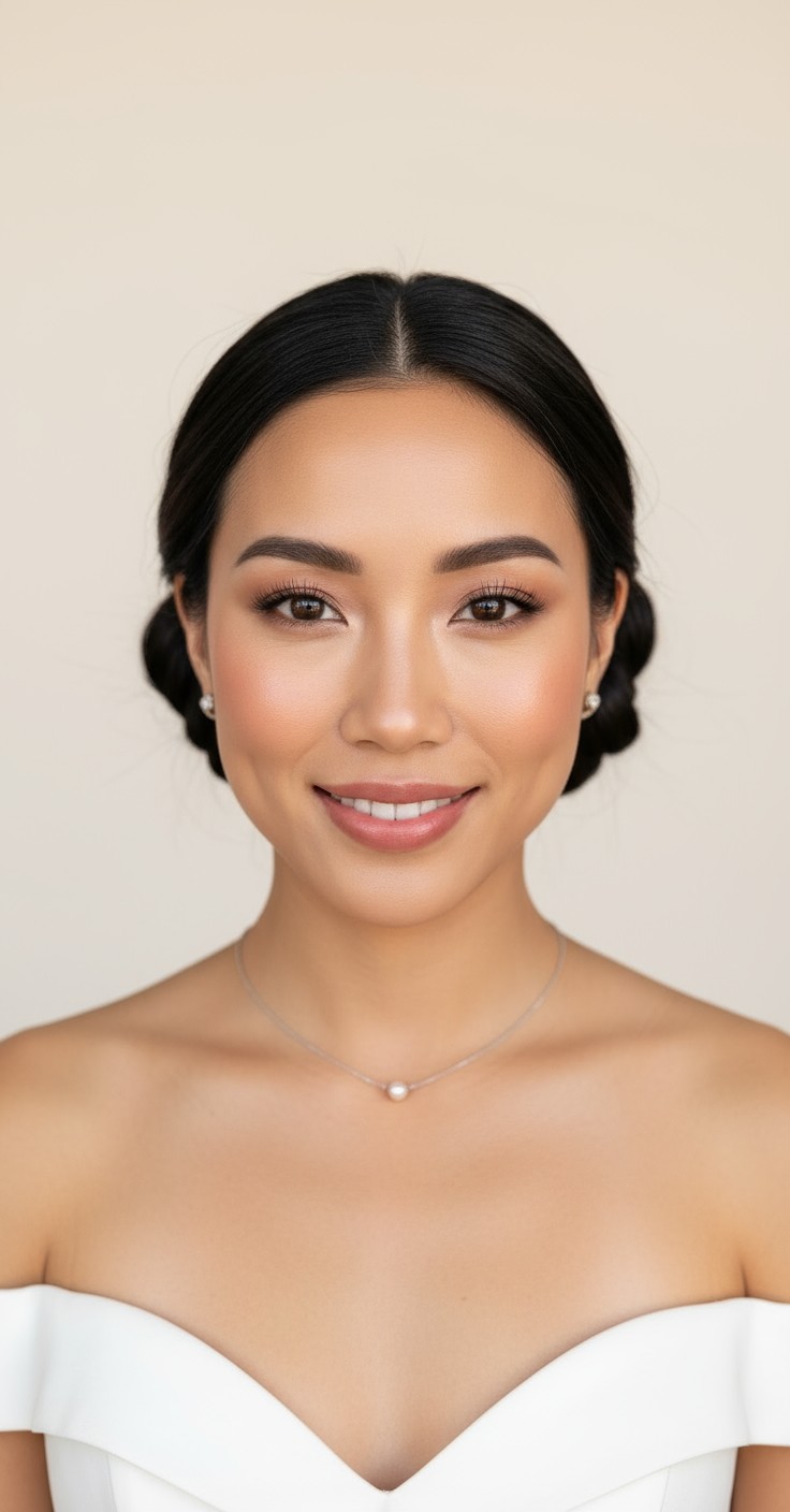 After Space Buns Hairstyle